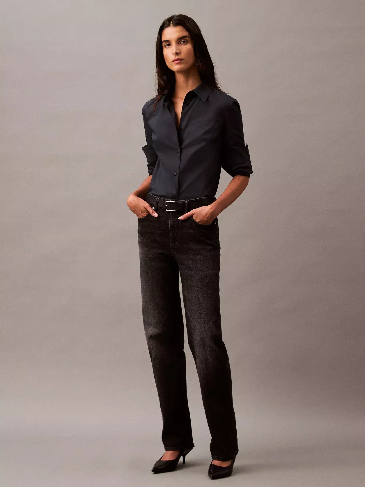 Cashmere Denim Loose Fit Jeans